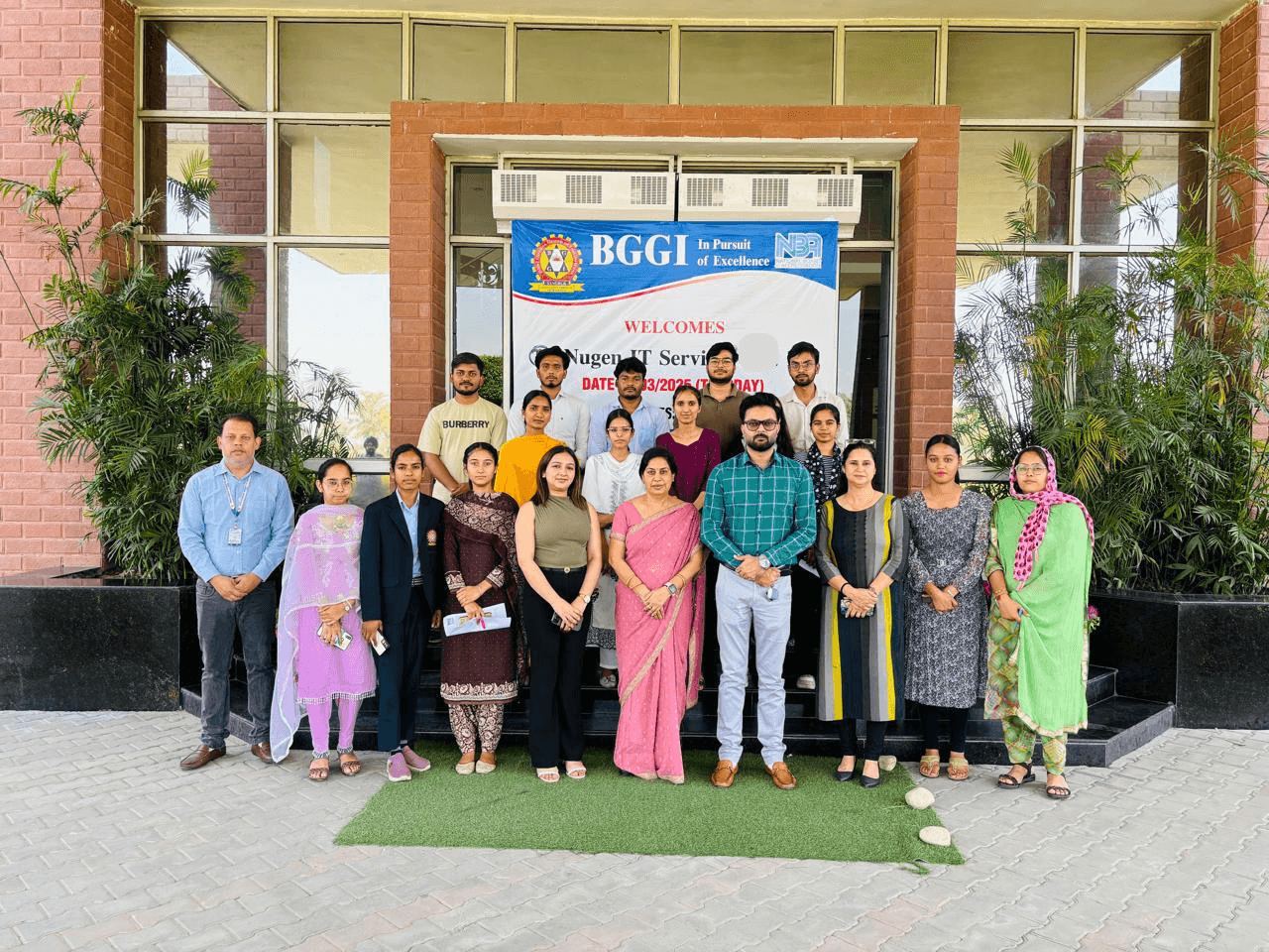 Placement drive at BGGI, Sangurur